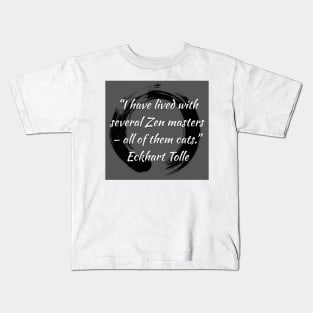 Buddhist Enso Quote Kids T-Shirt